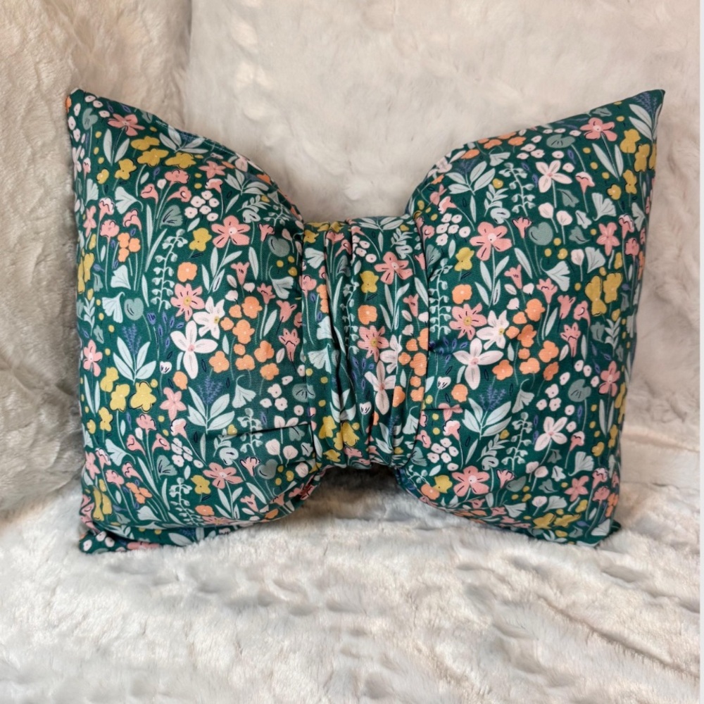 Rifle Paper Co Bow Pillow